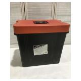 Contico portable work box with electrical items