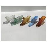 Fenton glass shoes
