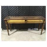 Brandt Display table 55ï¿½ x 27ï¿½ tall