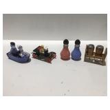 Vintage salt and pepper shakers