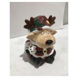 Christmas cookie jar
