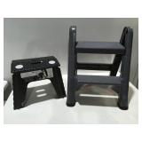 2 folding stepstool