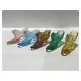 Fenton glass shoes