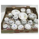 Tea, cups and saucers