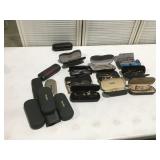 Eyeglasses in cases