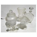 Clear glass items