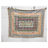 Homemade quilt 78ï¿½ x 64ï¿½