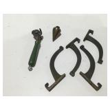 Vintage Hooks can opener plumb bob