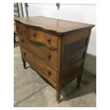 Antique oak dresser 40 x 21 deep 34 1/2 ï¿½ tall