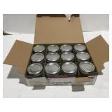 Half pint canning jars unused