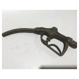 Vintage brass buckeye, 800 B gas pump nozzle