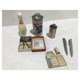 Vintage table lighters, pen  lighters