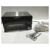 Toaster oven and mixer