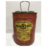 Vintage Pennzoil, 5 gallon oil can