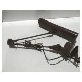 Flexo art, deco, clamp on industrial light