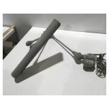 Flexo art, deco swing arm light