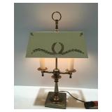Vintage lamp, metal shade