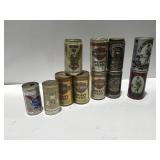 Vintage Harley Davidson, beer cans in moreNo