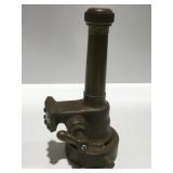 Vintage, brass fire hose nozzle