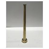 Brass 12 inch fire hose nozzle