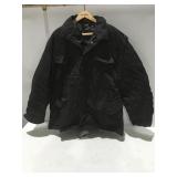 Military black field jacket with liner large