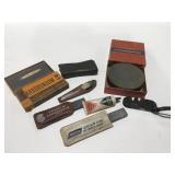 Carborundum sharpening stones and more