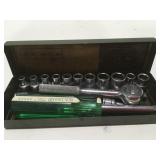 S-K tools 1/4 socket set