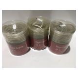 3 packages of rope light