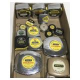 Stanley tape measures