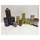 Vintage cans No shipping