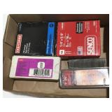 Brad nails and finishing staples