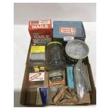 Hardware lot mostly nails