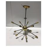 Vintage original, mid century sputnik light 12