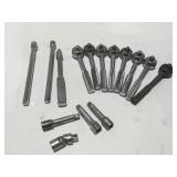 S-K tools 1/4 ratchets and extensions