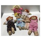 Cabbage, patch dolls