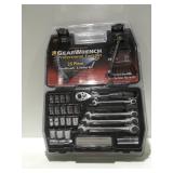 Gear wrench, professional tool set