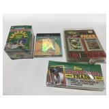 Baseball and football cards