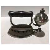 Antique gas iron