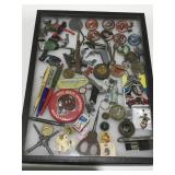 Vintage small items with case