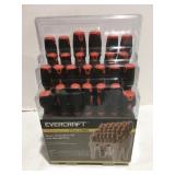 Evercraft 26 piece screwdriver set with storage