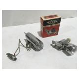 Vintage, bicycle, light and horn