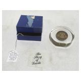 Bicentennial token of Lucite acme Cleveland