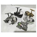 4 fishing reels