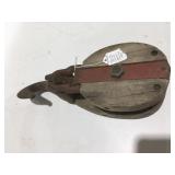Vintage Block & tackle pulley