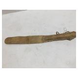 Homemade slap jack leather