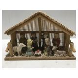 Christmas nativity scene