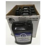 6 gallons of Mopar, antifreeze coolant