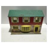 Vintage tin doll house