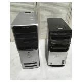 2 PC towers condition unknown