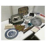 Electric skillet other kitchen items